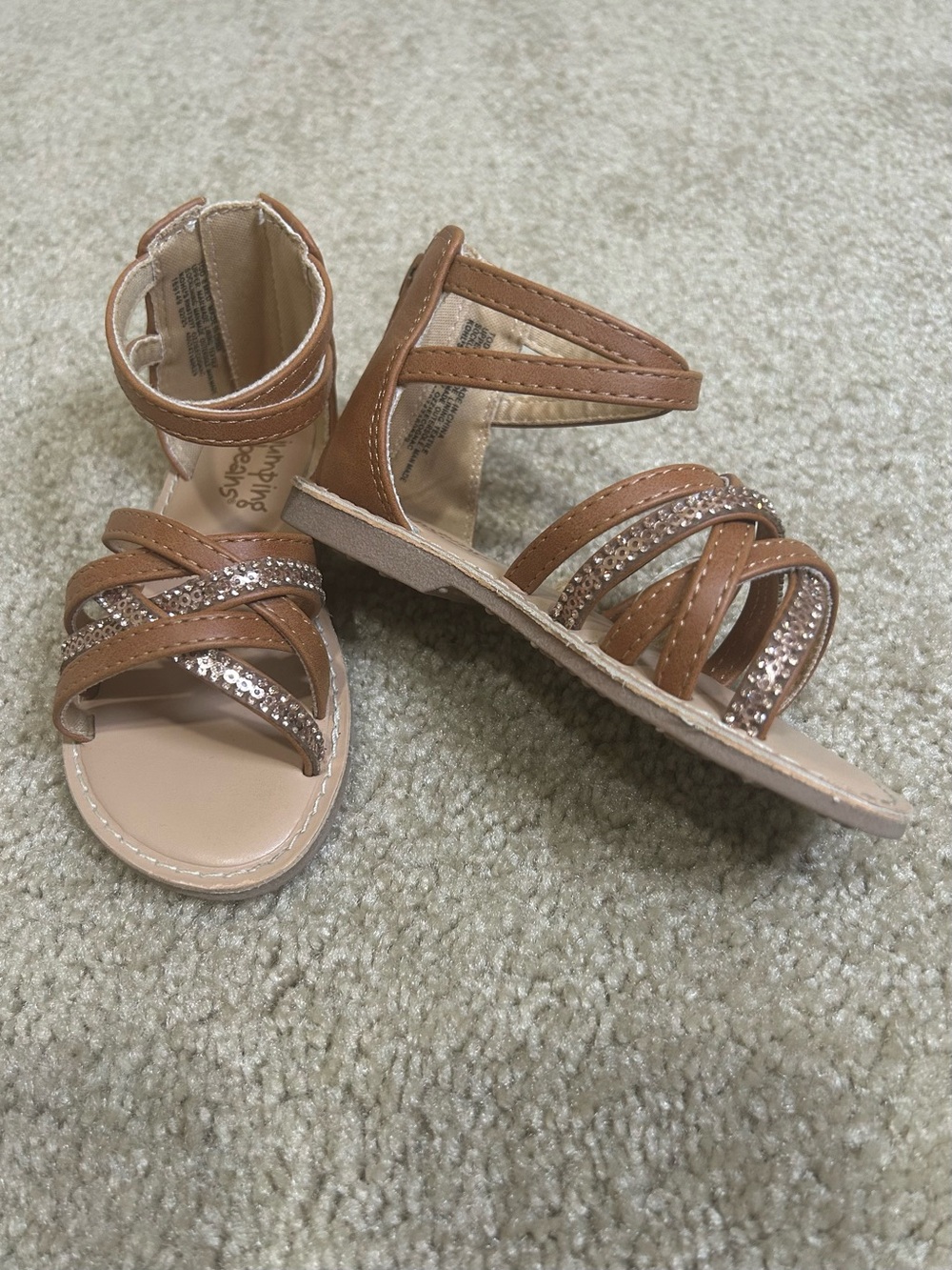 2 Pairs of Girls Dressy Shoes Size 8 Toddler (Jumping Beans/Gymboree) - Picture 2 of 6